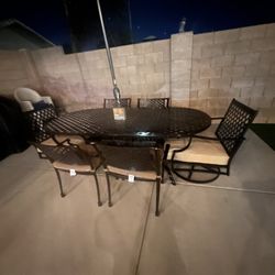 Padio Table With Chairs