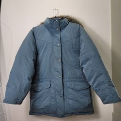 L.L. Bean parka womens M sz goose down