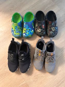 Kids Shoes Bundle! Crocs & Adidas
