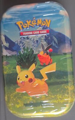 Pokemon Mega Evolution Ascended Heroes Pikachu & Tepig Mini Tin