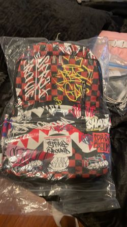 Spray ground backpack