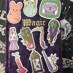 Set of 10 Stickers 