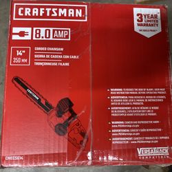 Craftsman Chain Saw Brand New!