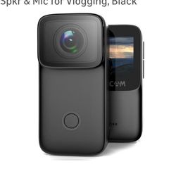 SJCAM Action Camera 4K, POV Pocket Camera, Waterproof, Stabilization, Wide FOV Wearable Portabl