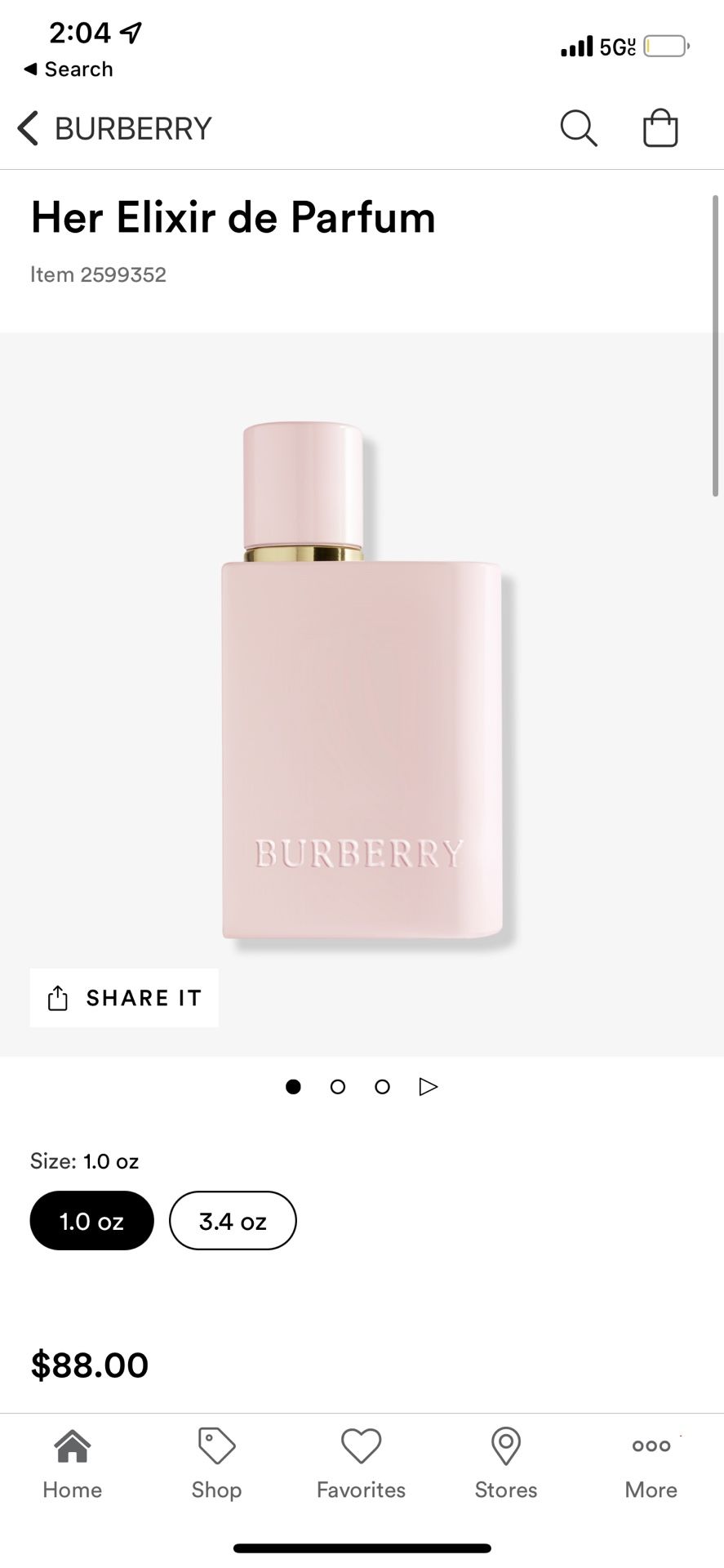 Burberry HER 1.0z
