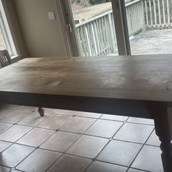 7 Foot Dining/kitchen Table 