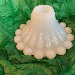 14 Antique Milk Glass Candle Sticks