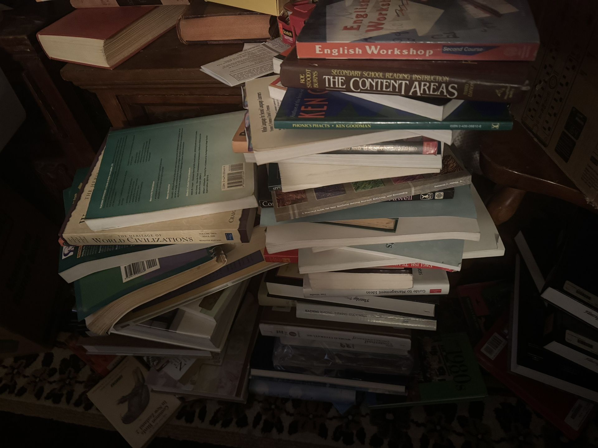 Big Stack of Books 50+