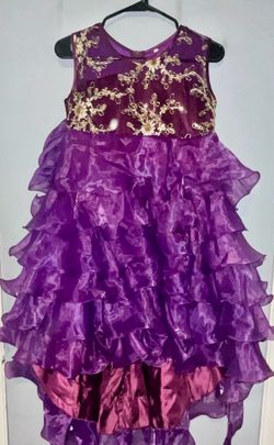 2 Purple Pageant Dress
