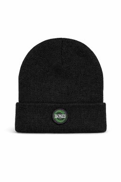 Bones Beanie Hat (Black)
