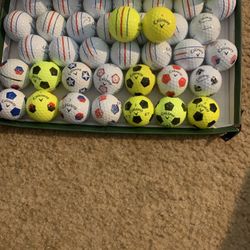 50 Golf Balls Callaway In Good Condition 