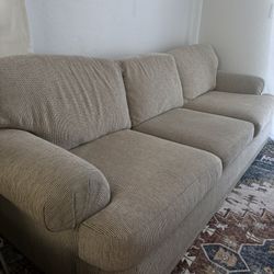 Beige Couch Moving Out NEED GONE