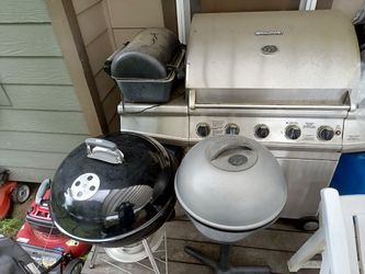 My 2 Bbqs An 1 Grill