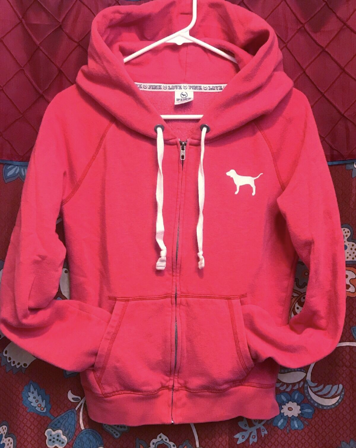 Victoria’s Secret Pink VS PINK Hoodie Zip-Up Sweatshirt Jacket