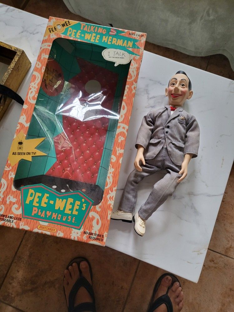 PeeWee Herman Original Pull-string Talking Doll