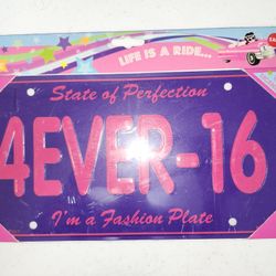 Decorative License Plate 