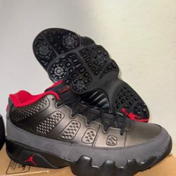 Size 10 & Size 10.5 Jordan 9 Retro Golf Shoes New No Box
