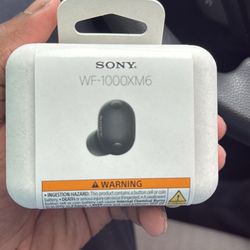 New - Sony WF-1000XM6 Wireless Noise Cancelling Earbuds (2026 Model), Bluetooth in-Ear Headphones, with Studio-Quality Sound, Up to 24 Hours 