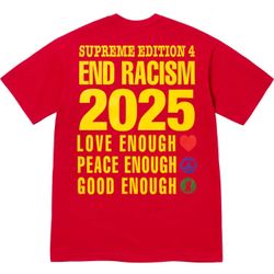 supreme®/GOODENOUGH End Racism Tee Size XL