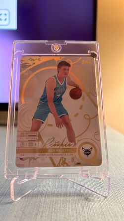 2025 Topps Match Attax Hot Prospects Rookie Kon Knueppel #124 Hornets NBA