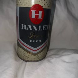Vintage Collectible HANLEY Lager can