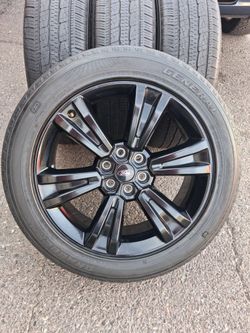 2024 OEM ORIGINAL TAKEOFFS FORD F-150 PLATINUM LIMITED 22 INCH TIRES GENERAL GRABBER 65 % $ 1399 