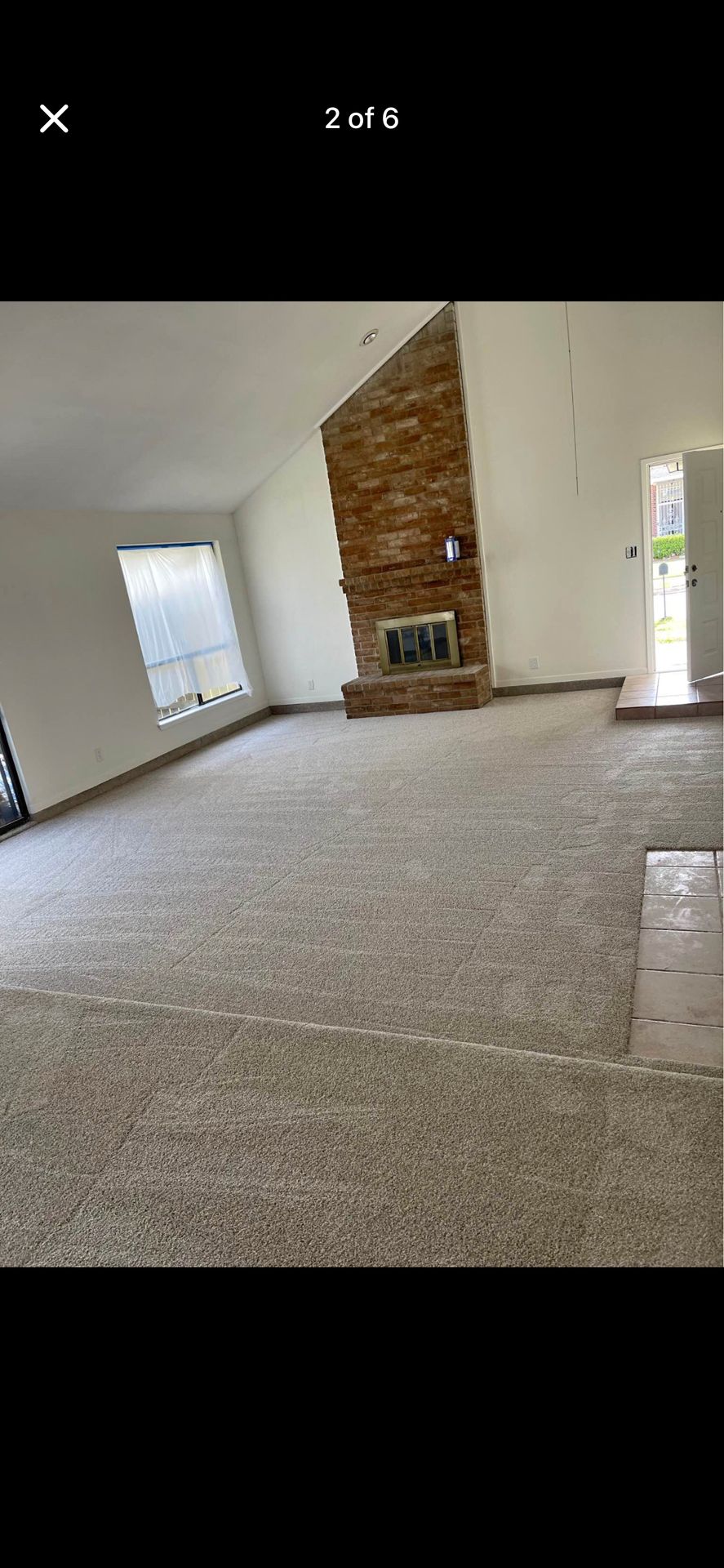 New carpet
