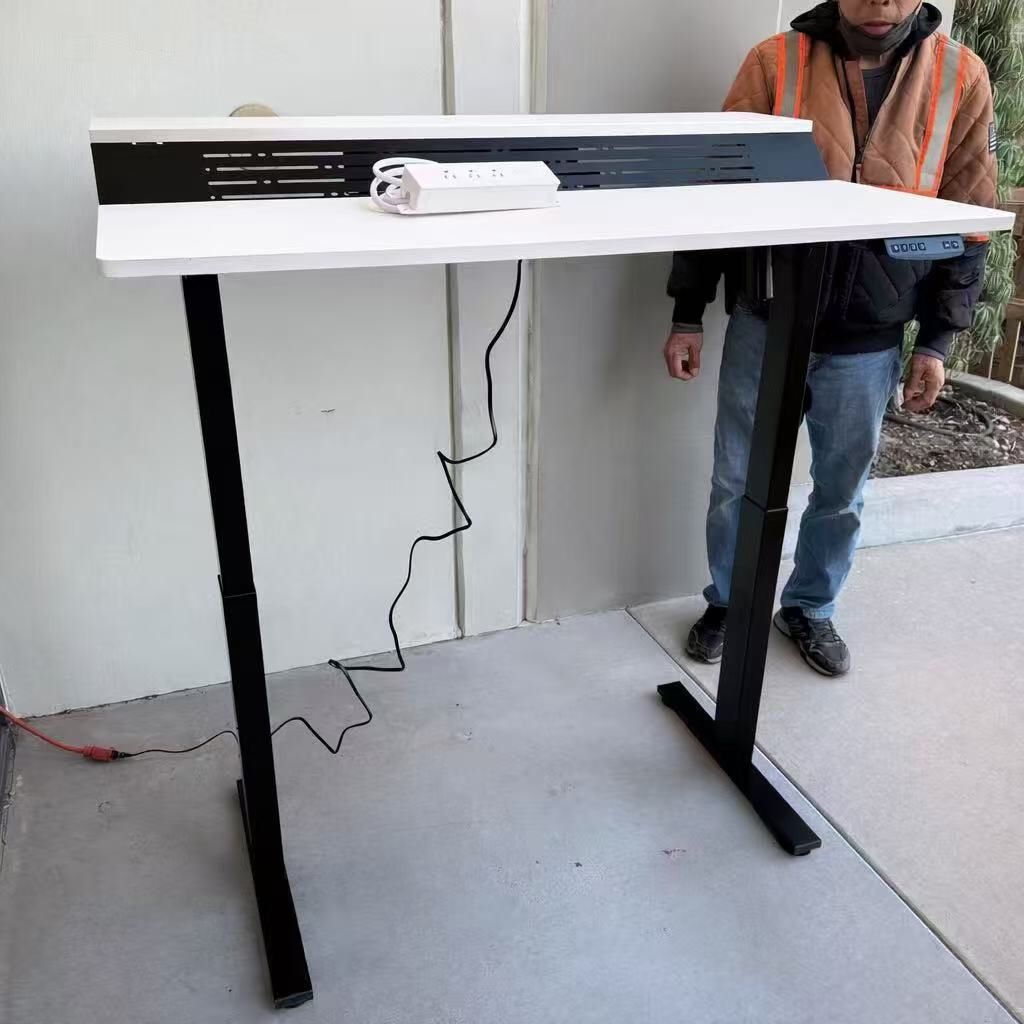 New In Box 47”x29”H Desktop Adjustable Height 26” To 50” Max Standing Computer Desk Table Office Furniture 3 Colors