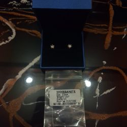 Moissanite Earrings 