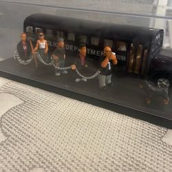 Homies Figures  Police Department Bus