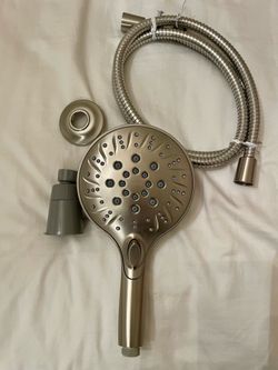 MOEN Engage 6-Spray Wall Mount Handheld Shower Head 2.5 GPM, Spot Resist Brushed Nickel, Magnetix