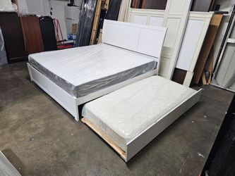 King bed and twin trundle