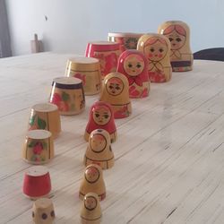 Matryoshka nesting doll 9 pieces