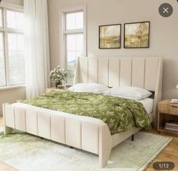 King Luxury Bed Set  (Full Setup – Brand New in Box)