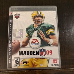 Madden NFL 09 PS3 Game