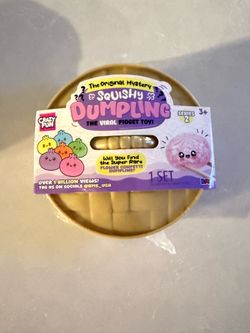 Brand new sealed Squishy Dumpling mystery fidget toy from Series 2 by RMS Crazy Fun.