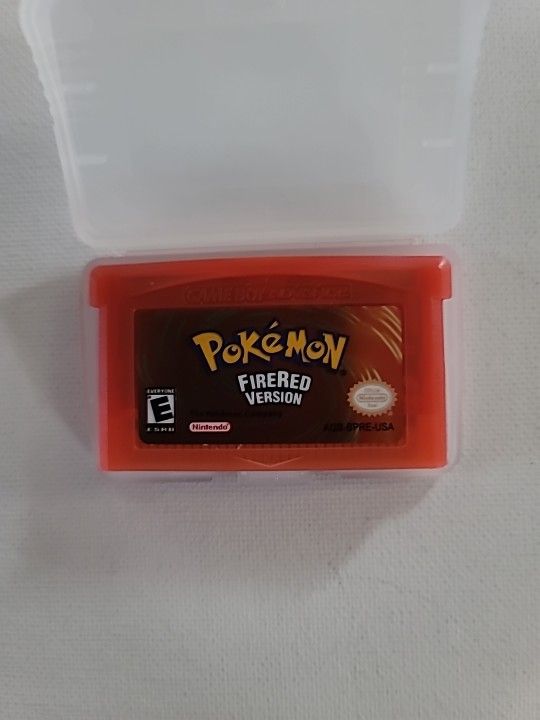 Pokemon Fire Red Version GBA