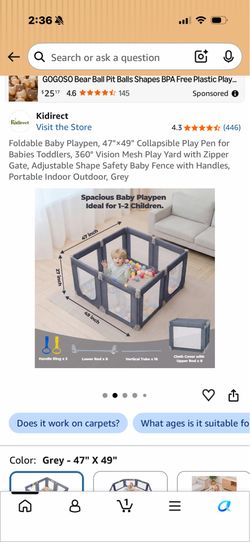 Foldable playpen