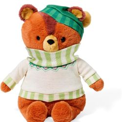 Wild Republic Amazon Exclusive 2024 Holiday Bear 14” Eco-Friendly Plush