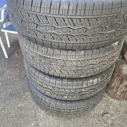 4 Brand New Falken Wildpeak At3 Tires M+S