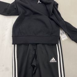 Jordan black 2 piece youth 6 M 