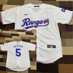 Corey Seager Texas Rangers White Baseball Jersey