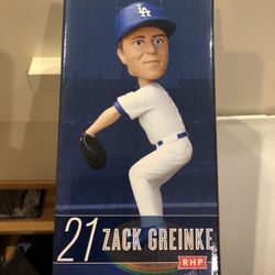 2014 Los Angeles Dodgers Zack Greinke Bobblehead