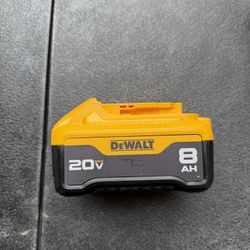 DEWALT 20 -Volt 1-Pack Lithium-ion ( 8 Ah Battery