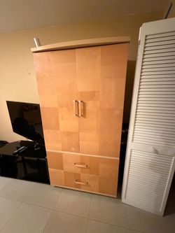 Solid Wood Armoire