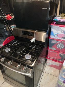 Refrigerator & stove used