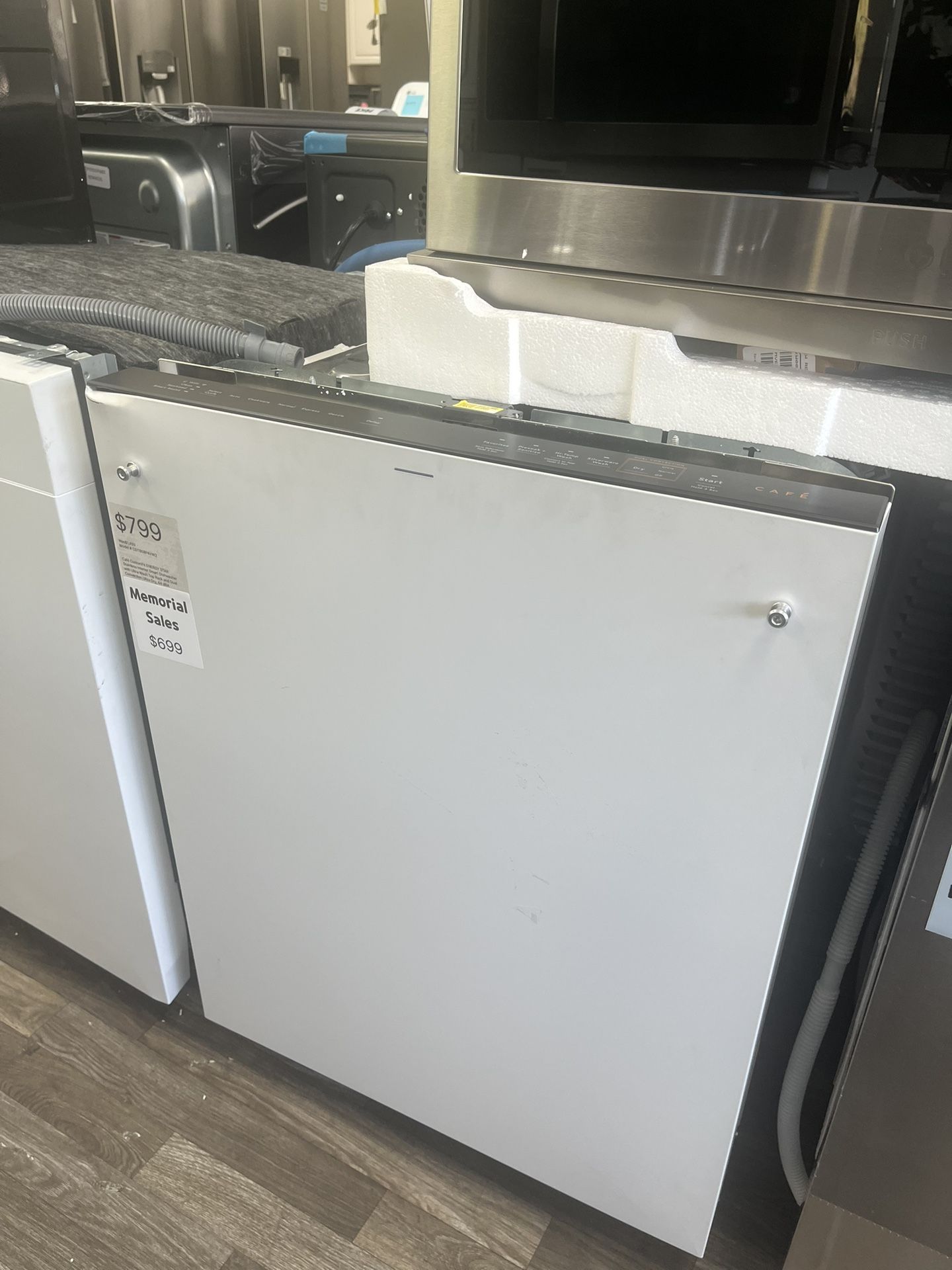 Cafe By GE CustomFit 24” Wide EnergyStar Dishwasher At $700 Less than MSRP!
