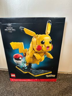Lego Pokemon Pikachu and Pokeball