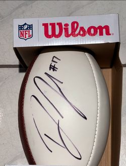 DEVIN FUNCHESS CAROLINA PANTHERS,MICHIGAN,SIGNED,AUTOGRAPHED,NFL FOOTBALL