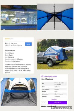Napier truck tent great for the summer